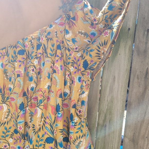 🆕 Joyspun Women's Smocked Gauze Sleep Top - Picture 3 of 4